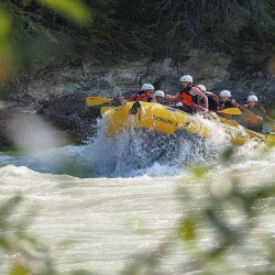 whitewater rafting in golden bc on kicking horse