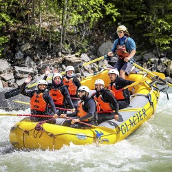 whitewater rafting on kicking horse river