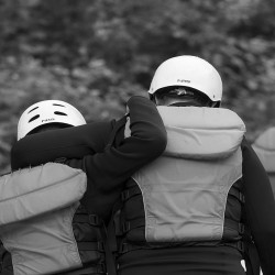 rafting guests in golden bc