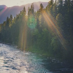 kicking horse river photo