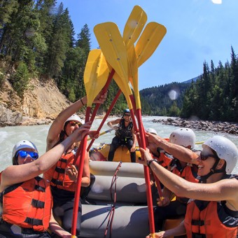 stag and stagette white water rafting golden