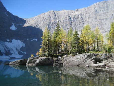 Floe Lake in Kootenay National Park