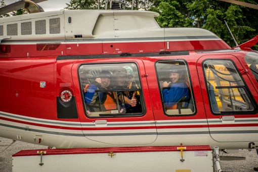 Heli Rafting in Golden British Columbia