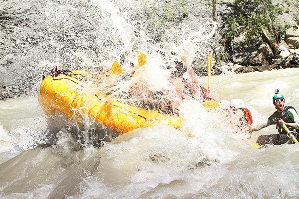White water rafting in Golden BC