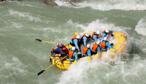 White water rafting in Golden BC with Glacier Raft Company