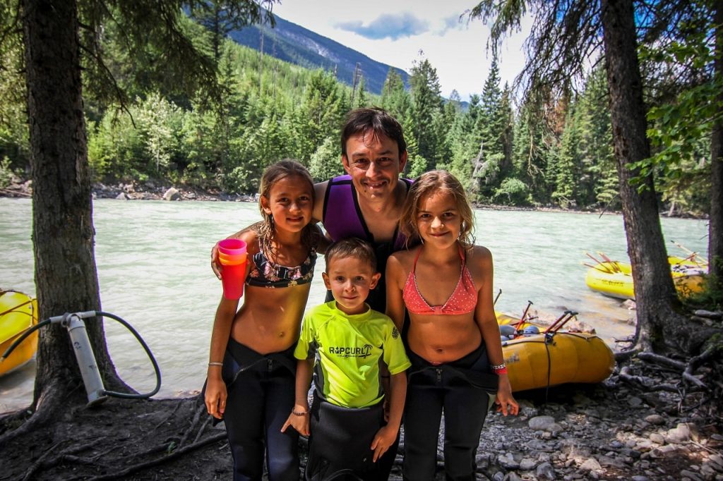Rafting with Glacier Raft Company on the Kicking Horse River