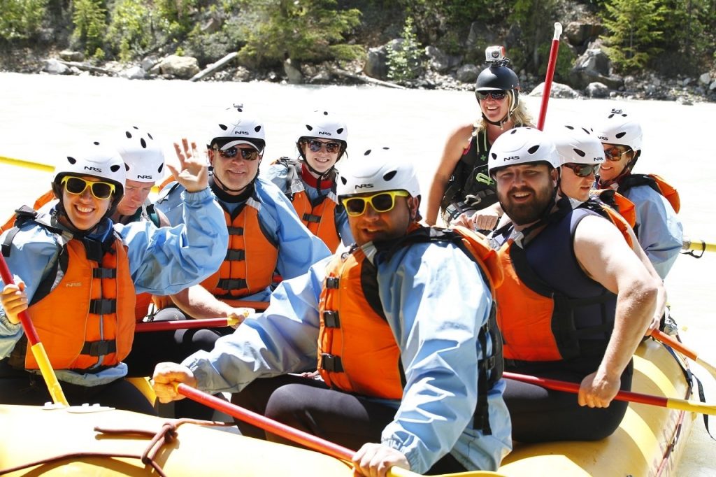 Rafting the Kicking Horse River with Glacier Raft Company