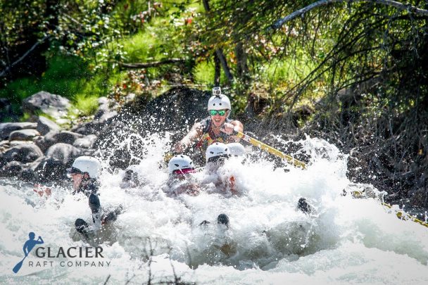 Kicking Horse River with Glacier Raft Company