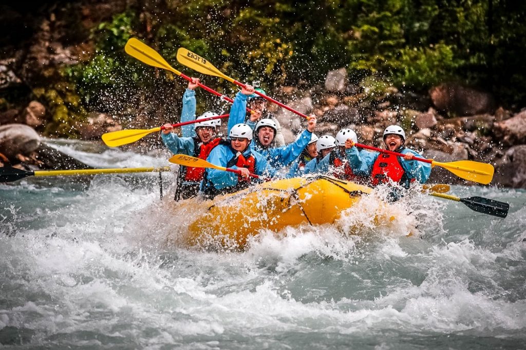 Rafting with Glacier Raft Company in Golden, BC
