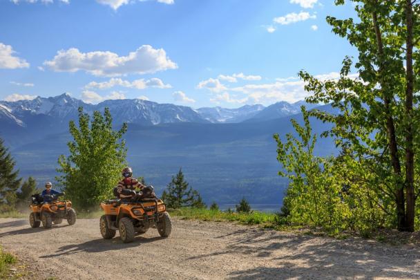 ATV tours in Golden, BC