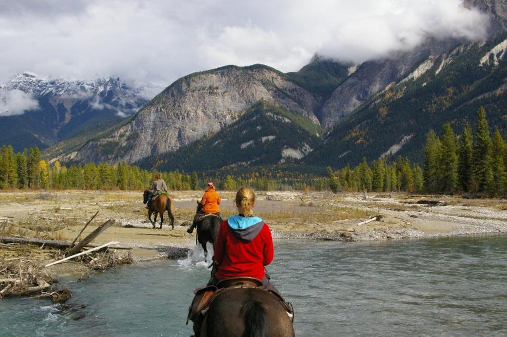 Things to do in Golden include horseback riding tours 