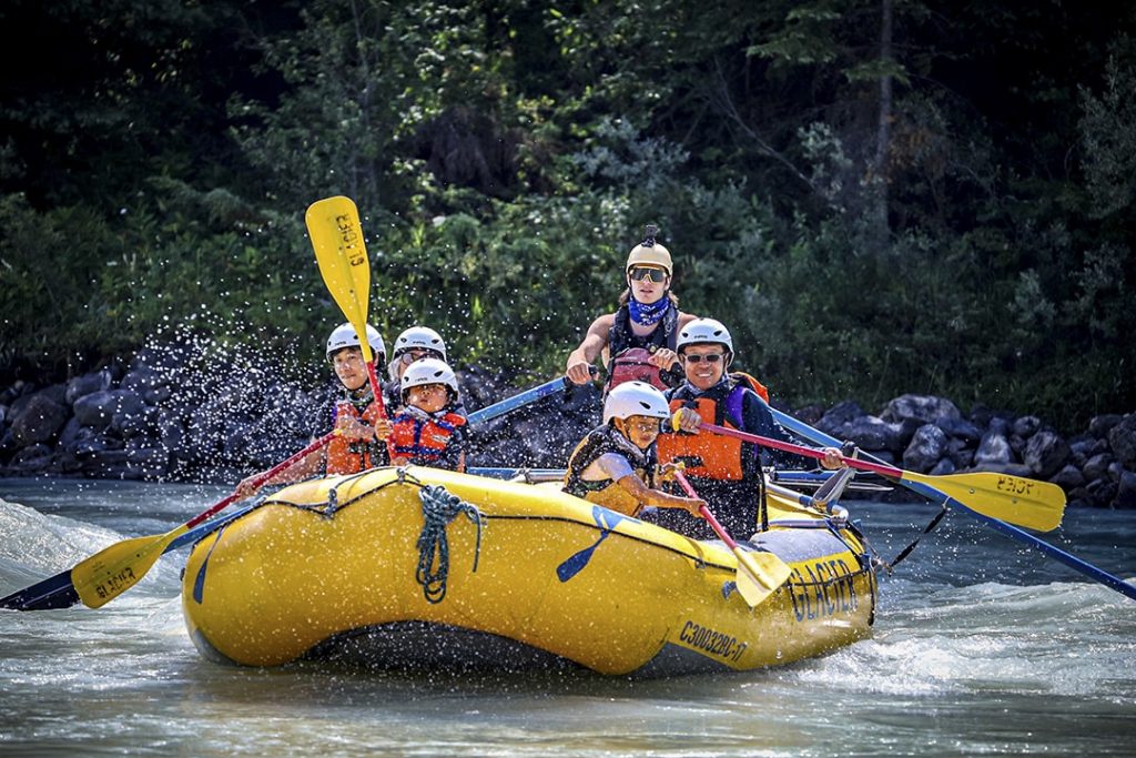 Family Rafting Tour on the Kicking Horse River