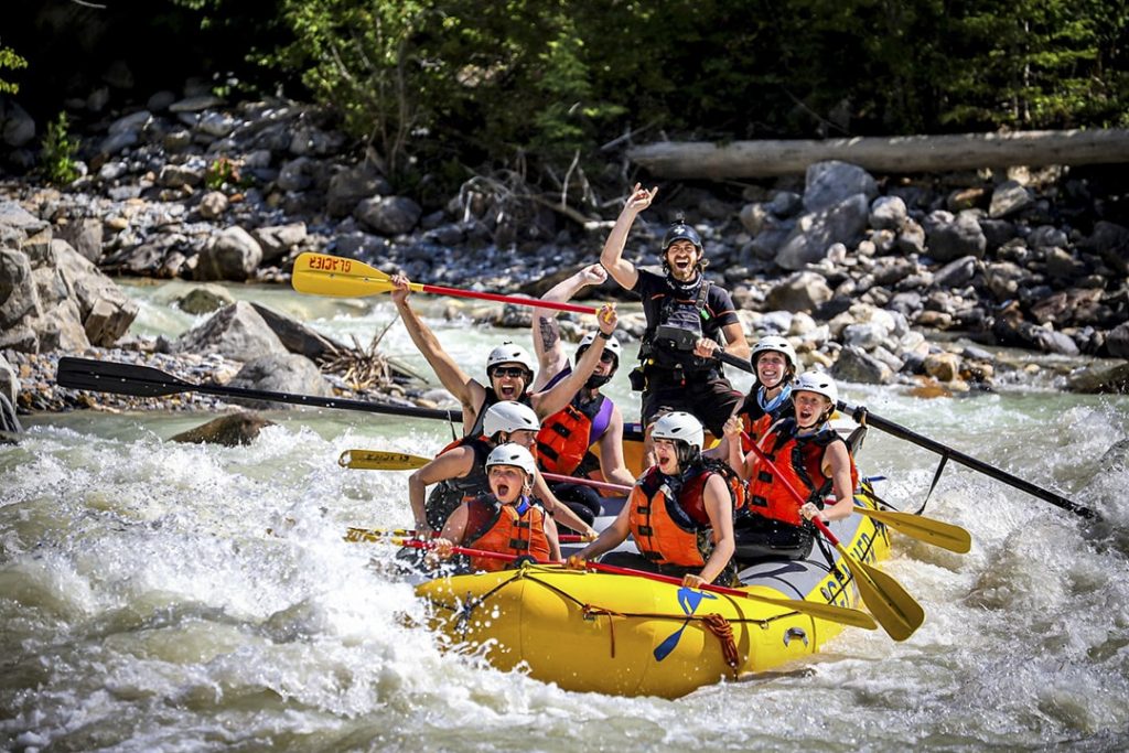 Whitewater Rafting and Zipline Tours in Golden, BC