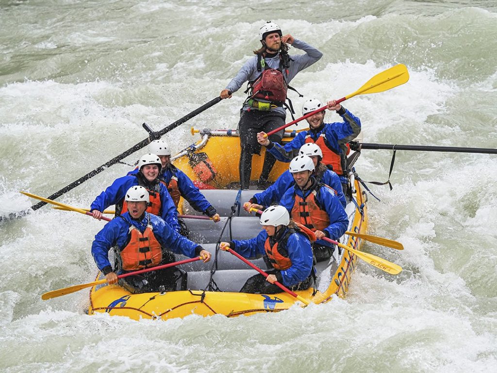 Greg Rushing Raft River Rafting in BC - Meet our Glacier Raft Company Team - Golden, BC